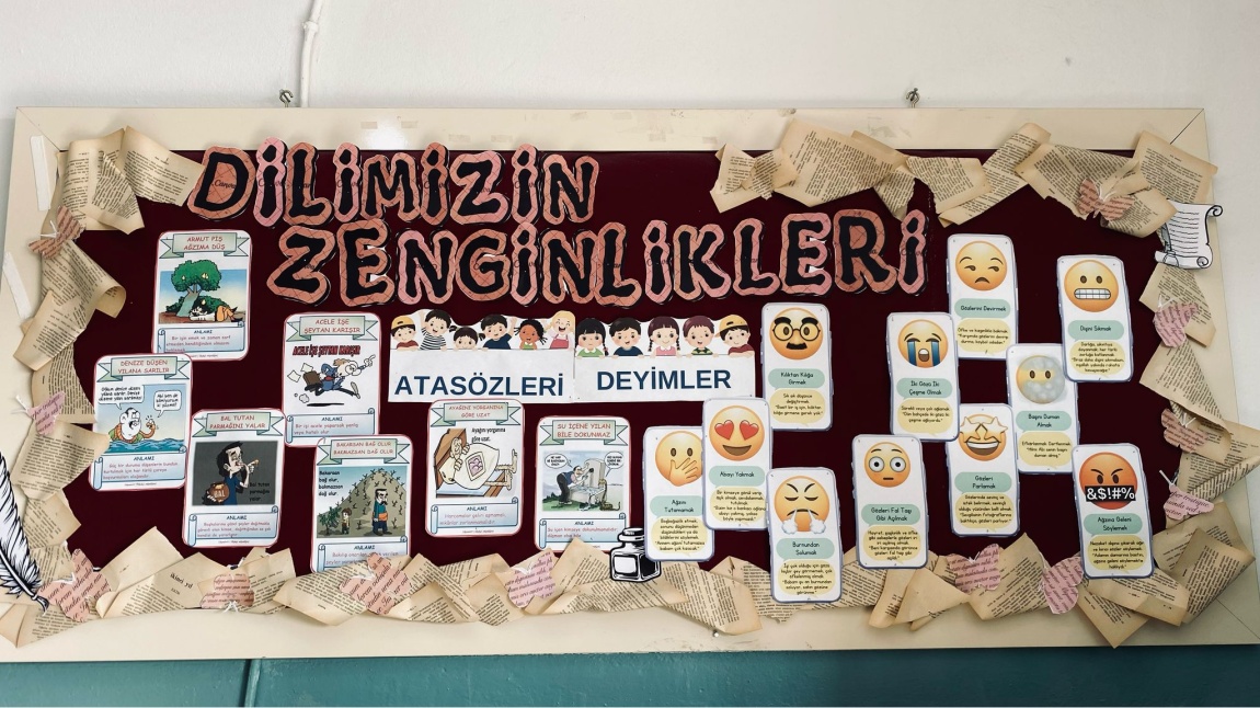 DİLİMİZİN ZENGİNLİKLERİ PROJESİ